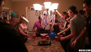 A Birthday Party Turns Into A Hot Sex Party