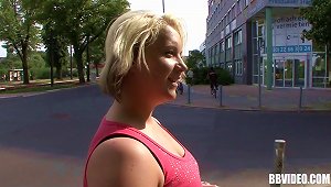 Chubby Chick Off The Street Is Happy To Get Laid On Camera