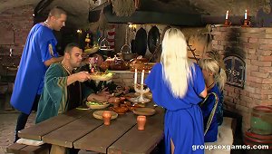 Medieval Tavern Filled With People Ready To Fuck Hard