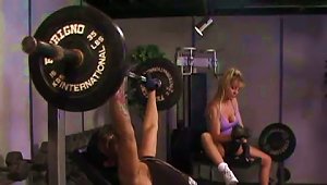 Charming Nina Ferrari Goes Hardcore In A Gym After Exercising