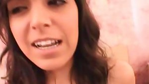 Teen Brunette With Enormous Tits Gives Me Full