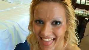 Blondie Gets Filled With Cream